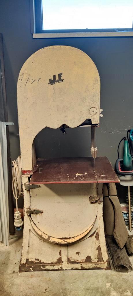 lintzaag , BERESTERK en loodzwaar, Doe-het-zelf en Bouw, Gereedschap | Zaagmachines, Gebruikt, Lintzaag, Ophalen