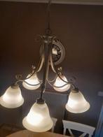 Vintage Verlichting  Luster Luchter, Ophalen, Gebruikt, Metaal