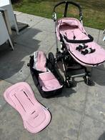 Bugaboo Cameleon 3 zwart/roze zeer compleet, Kinderen en Baby's, Buggy's, Ophalen, Gebruikt, Zonnekap