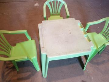 Table & chaises pour enfants - A donner !