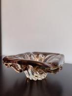 Paars kristal schaaltje asbak Murano Italië 1960's, Antiek en Kunst, Ophalen of Verzenden