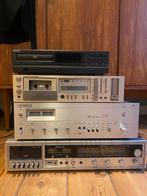 Hifi apparatuur, versterker, cd speler, cassette speler, Enlèvement, Utilisé, Lecteur CD, Autres marques