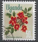 Uganda 1969 - Yvert 88 - Spathodea nilotica  (ST), Postzegels en Munten, Postzegels | Afrika, Verzenden, Overige landen, Gestempeld