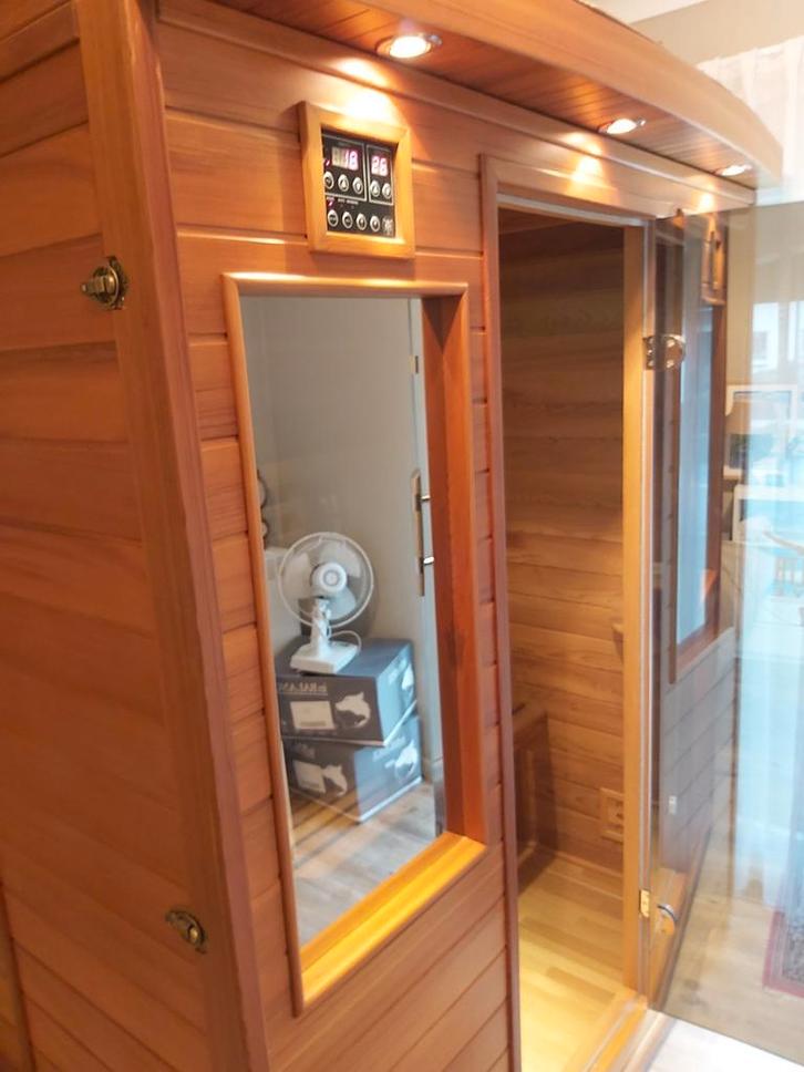 Infrarood sauna Health-Wave cabine, Sport en Fitness, Sauna, Infrarood, Ophalen