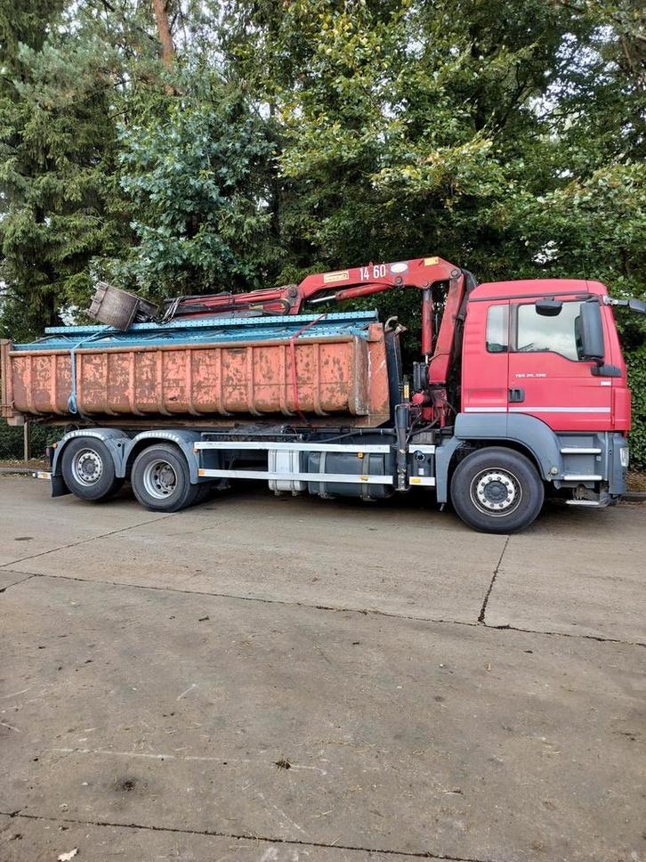 Opkoper/ophaler oud ijzer en plaatsen van containers, Divers, Divers Autre, Enlèvement