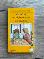 Net of hij me al jaren kent, Tin Martens, Gelezen, Fictie, Ophalen of Verzenden