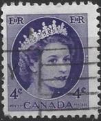 Postzegel Canada 1954, Ophalen, Gestempeld, Noord-Amerika