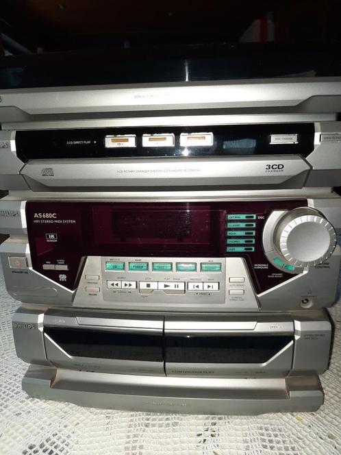 audio stereo keten, Audio, Tv en Foto, Stereoketens, Gebruikt, Cassettedeck, Cd-speler, Tuner of Radio, Ophalen