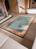 Wollen tapijt, Maison & Meubles, Ameublement | Revêtements de sol, Enlèvement, Utilisé, Vert, Tapis