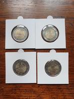 Vier munten 2€ van Spanje 2011 -13 - 14 en 2015, Postzegels en Munten, Munten | Europa | Euromunten, Ophalen of Verzenden, België
