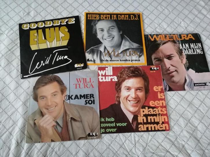 singles Will Tura, Cd's en Dvd's, Vinyl Singles, Zo goed als nieuw, Ophalen of Verzenden