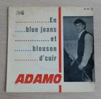 7" EP -  Adamo ‎– En Blue Jeans Et Blouson D'cuir, Enlèvement ou Envoi, Utilisé, Pop, 7 pouces