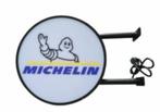 Michelin reclame verlichting lamp mancae garage decoratie, Comme neuf, Table lumineuse ou lampe (néon), Enlèvement ou Envoi