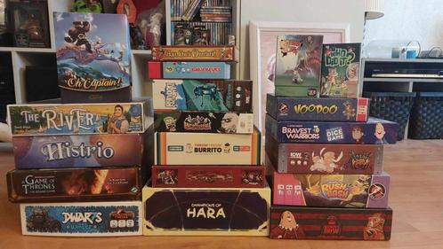 Diverse bordspellen, Hobby en Vrije tijd, Gezelschapsspellen | Bordspellen, Zo goed als nieuw, Een of twee spelers, Drie of vier spelers