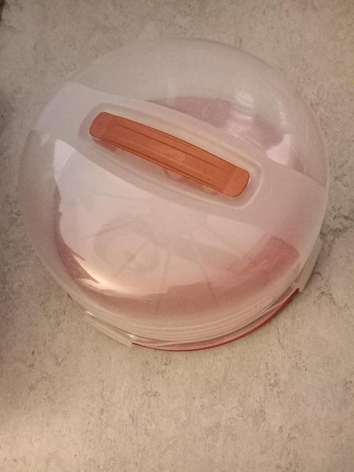 Opslag- en transportdoos voor taarten, Huis en Inrichting, Keuken | Tupperware, Zo goed als nieuw, Bus of Trommel, Rood, Ophalen
