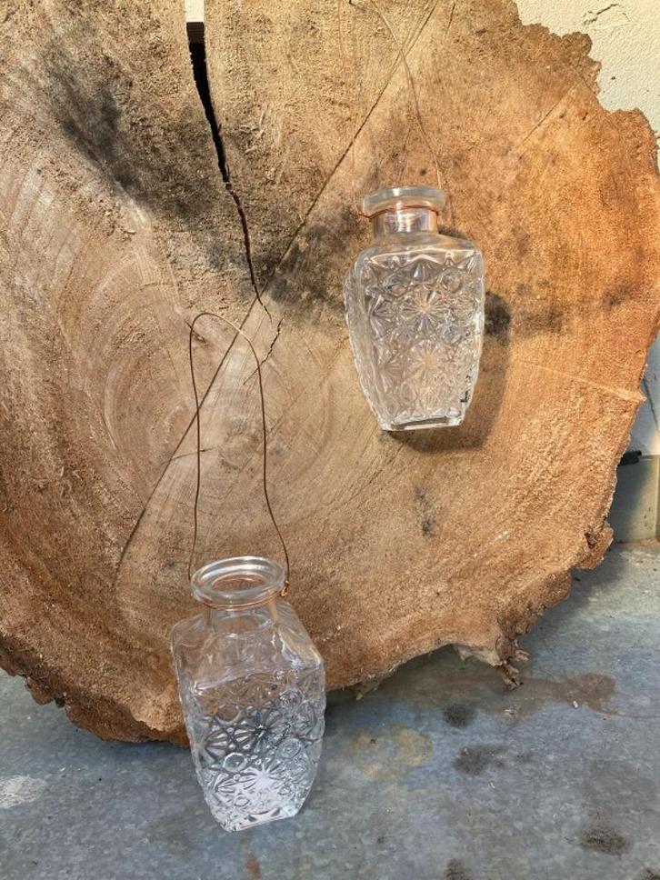 HANG FLESJES LOUVRE nr. 3 SET 2 STUKS NIEUW, Huis en Inrichting, Woonaccessoires | Wanddecoraties, Nieuw, Ophalen of Verzenden