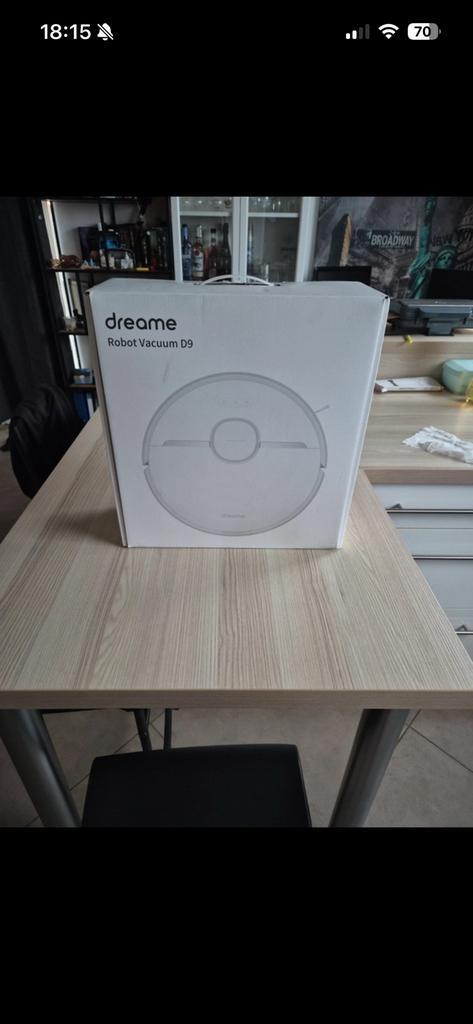 Robot vacuum D9, Electroménager, Aspirateurs, Comme neuf, Aspirateur, Enlèvement ou Envoi