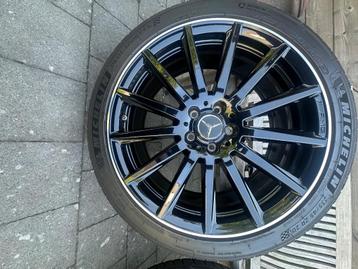Velgen met band Mercedes amg, Auto-onderdelen, Banden en Velgen, Ophalen, Velg(en)