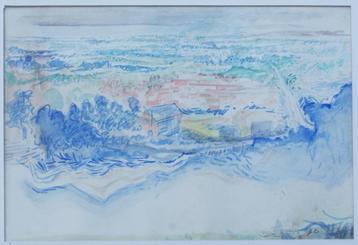 Jan Cools: Landschap (54 x 41 cm) beschikbaar voor biedingen