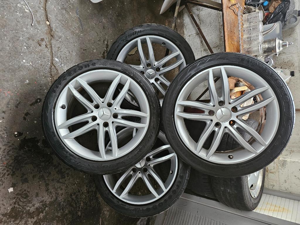 Jantes 17pouces  mercedes w204, Enlèvement, Utilisé, Mercedes-Benz