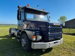 Tekoop scania 82m torpedo, Auto's, Scania, Blauw, 2 deurs, Te koop