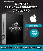 New Kontakt 7 Pro for Music Production Software MAC, Computers en Software, Audio-software, Nieuw, Ophalen of Verzenden, Windows