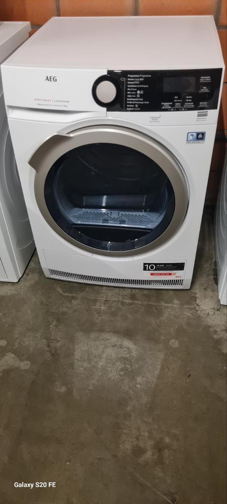 Droogkast AEG 8000series 9kg A+++, Elektronische apparatuur, Was-droogcombinaties, Zo goed als nieuw, Ophalen of Verzenden