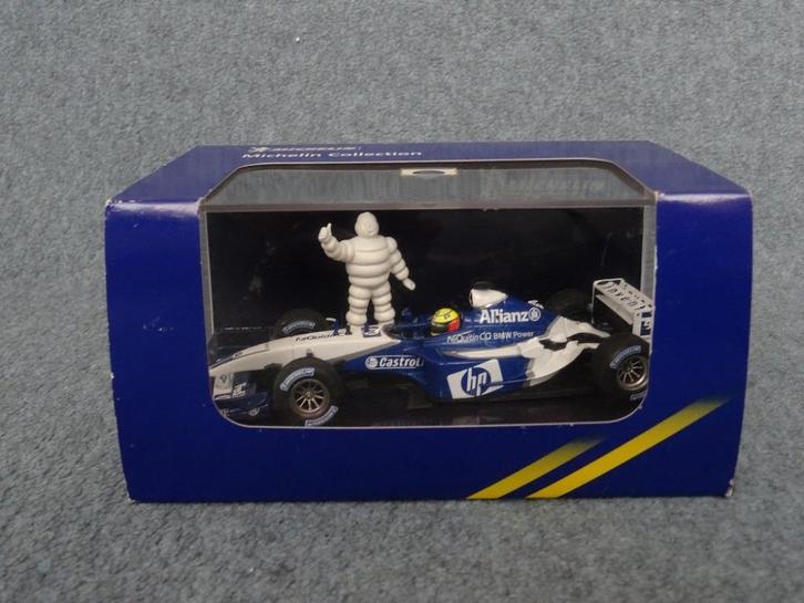 BMW Williams FW25 R. Schumacher zeldzame MICHELIN uitgave, Hobby en Vrije tijd, Modelauto's | 1:43, Gebruikt, Auto, MiniChamps