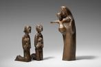 Sculptures en bronze, groupe religieux, Antiquités & Art, Curiosités & Brocante, Enlèvement ou Envoi
