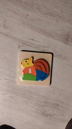 Nieuwe houten puzzel eekhoorn, Enfants & Bébés, Jouets | Jouets en bois, Enlèvement ou Envoi, Neuf, Autres types