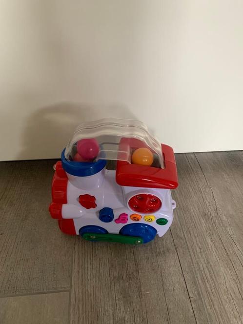 Muzikale trein, Kinderen en Baby's, Speelgoed | Babyspeelgoed, Gebruikt, Overige typen, Met geluid, Ophalen
