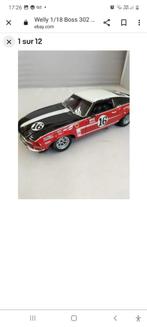 1:18 WELLY 1969 GEORGE FOLLMER #16 TRANS-AM FORD MUSTANG BOS, Hobby & Loisirs créatifs, Voitures miniatures | 1:18, Welly, Voiture