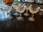 6 kristallen champagne coupes, Enlèvement