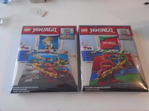 2 LEGO NINJAGO dekbedovertrekken + kussens, Kinderen en Baby's, Kinderkamer | Beddengoed, Nieuw, Dekbedovertrek, Overige kleuren