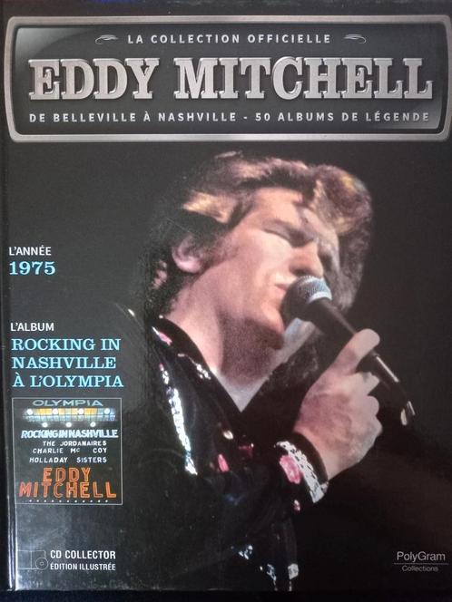 Eddy Mitchell - de officiële collectie - CD ALBUM  uit 1975, Cd's en Dvd's, Cd's | Rock, Zo goed als nieuw, Rock-'n-Roll, Ophalen of Verzenden