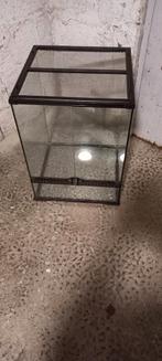 Terrarium 46 x 46 x 60, Dieren en Toebehoren, Reptielen en Amfibieën | Toebehoren, Ophalen, Zo goed als nieuw