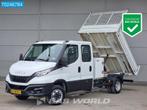 Iveco Daily 35C16 3.0L Kipper Dubbel Cabine 3500kg trekhaak, Autos, Camionnettes & Utilitaires, 3500 kg, Tissu, 160 ch, Iveco
