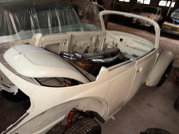 VW 1303 kever cabrio project, Auto's, Oldtimers, Particulier, Volkswagen, Benzine, Cabriolet, 2 deurs, Handgeschakeld, Overige kleuren