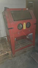Zandstraalcabine 990Liter, Ophalen, Gebruikt