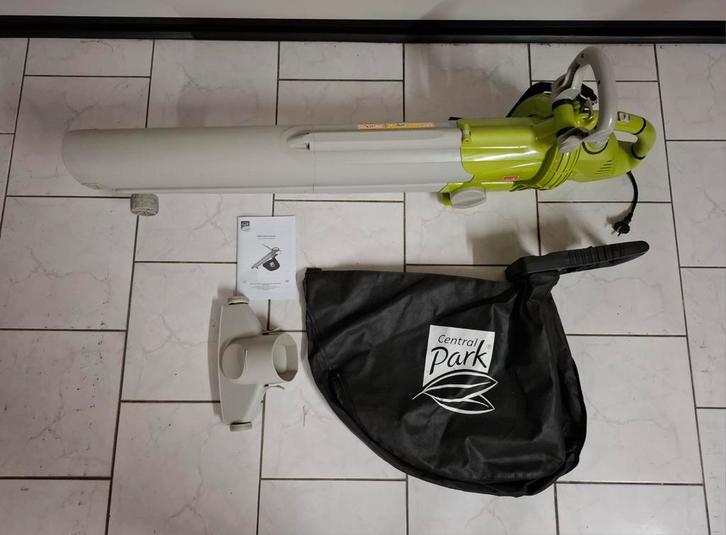 Bladblazer, bladzuiger, versnipperaar. Zo goed als nieuw., Jardin & Terrasse, Souffleurs de feuilles, Comme neuf, Enlèvement