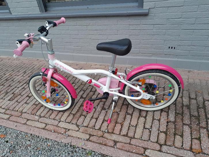 Fiets, Fietsen en Brommers, Fietsen | Meisjes, 16 inch, Ophalen