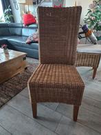 Rieten stoelen te koop, 6 stuks, Ophalen