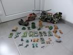 Setje legerspeelgoed met soldaatjes en voertuigen, Kinderen en Baby's, Ophalen of Verzenden, Gebruikt