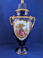 vase en porcelaine à la feuille d'or - Limoges, Antiquités & Art, Enlèvement
