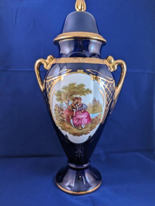 vase en porcelaine à la feuille d'or - Limoges, Antiquités & Art, Antiquités | Vases, Enlèvement