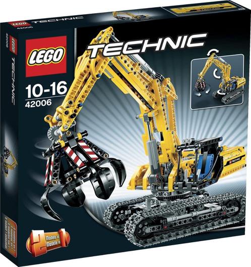 LEGO Technic Construction 42006 Excavator MET DOOS, Enfants & Bébés, Jouets | Duplo & Lego, Comme neuf, Lego, Ensemble complet