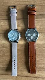 2 "OOZOO” Horloges /// Staat Als Nieuw /, Overige merken, Leer, Staal, Polshorloge