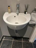 Wasbak met kraan, Ophalen, Gebruikt, Chroom, Kraan