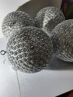 4 kerstballen 25cm, Ophalen, Zo goed als nieuw