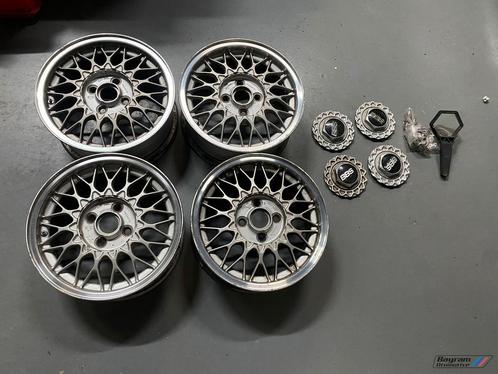 BBS honingraat velgen 4x100 14 inch Et 45 mazda mx5 NA, Auto-onderdelen, Banden en Velgen, Velg(en), 14 inch, Personenwagen, Gebruikt